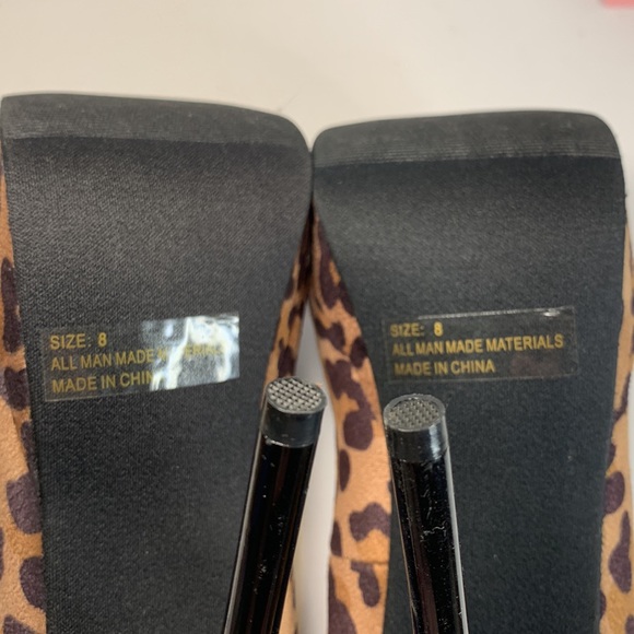 Charlotte Russe NWOT Leopard Platform Pump Heels - Picture 10 of 16